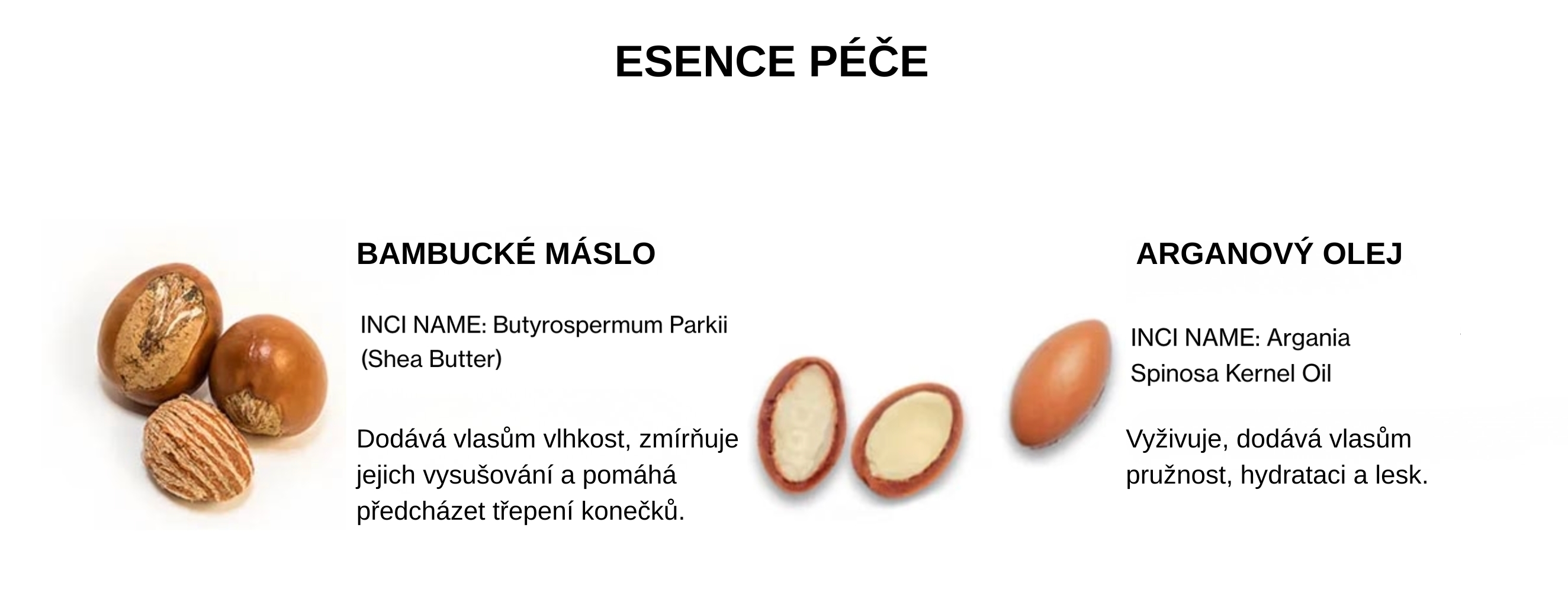 bambucke maslo a arganovy olej